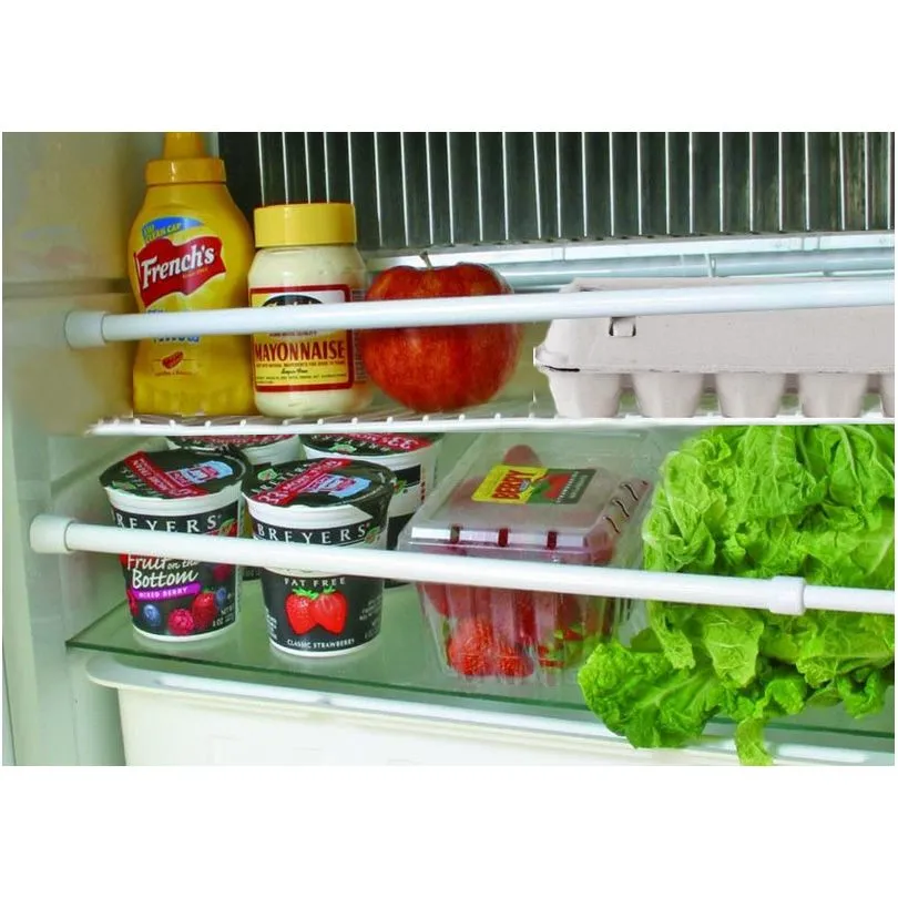 Fridge Bars, 3 Pk White 16-28